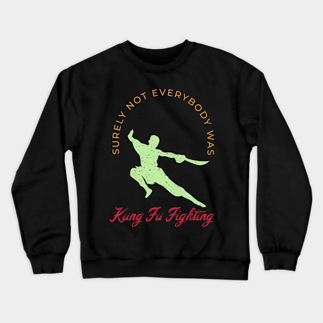 Fighter Design for a Martial Arts Lover Crewneck Sweatshirt by AlleyField